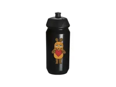 Liix Bottle Maus 500 ml | schwarz/grau | 0,5 Liter | Fahrradteile
