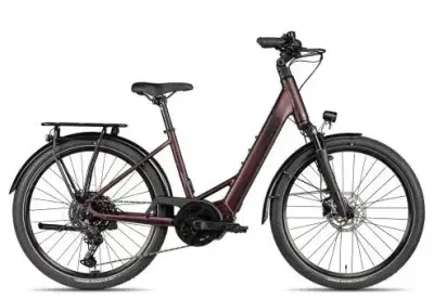 2R Manufaktur Modena SX 400 26 Wave | burgundy pearl matt | 42 cm | E-Trekkingräder