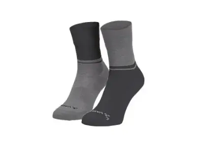 Vaude All Year Wool Socks | schwarz/grau | 42-44 | Fahrradbekleidung