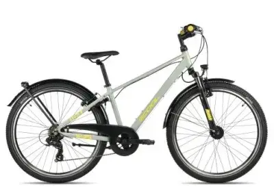 SCool troX Pro 26-K7 | pebble grey/yellow | 35 cm | Fahrräder
