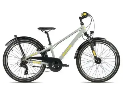 SCool troX Pro 24-K7 | pebble grey/yellow | 30 cm | Fahrräder