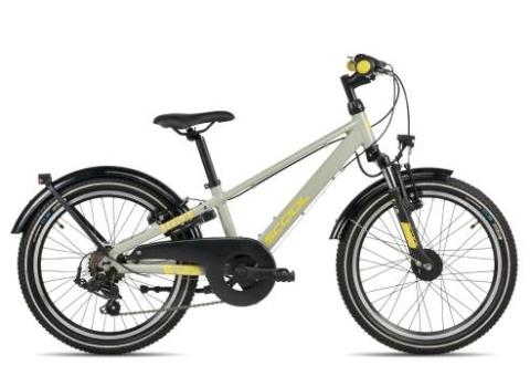 SCool troX pro 20-K7 | pebble grey/yellow | 26 cm | Fahrräder