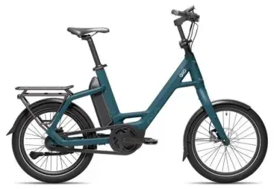QIO Compact AP-8 FL 2027 | petrol blue matt | 48 cm | Kompakt E-Bikes