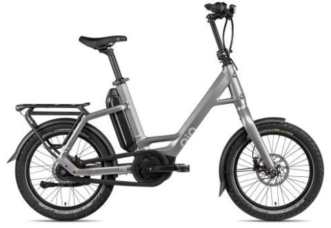 QIO Compact AP-8 FL 2027 | lead metal | 48 cm | Kompakt E-Bikes