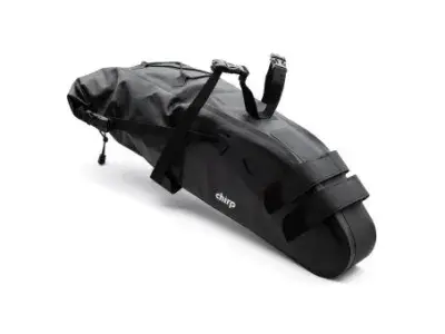 Chirp H2O Bikepacking Satteltasche | schwarz/grau | 15 Liter | Ausruestung