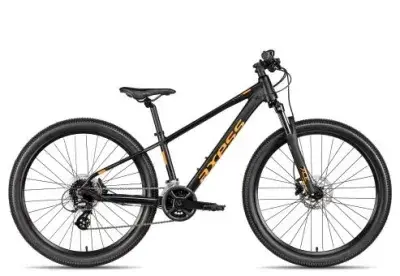 Axess Stipe 26 Pro | black matt/orange black | 33 cm | Hardtail-Mountainbikes