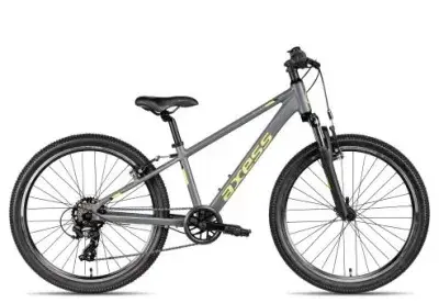 Axess Stipe 24 | grey matt/yellow black | 30 cm | Fahrräder