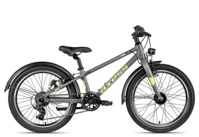 Axess Stipe 20 Street | grey matt/yellow black | 25 cm | Fahrräder