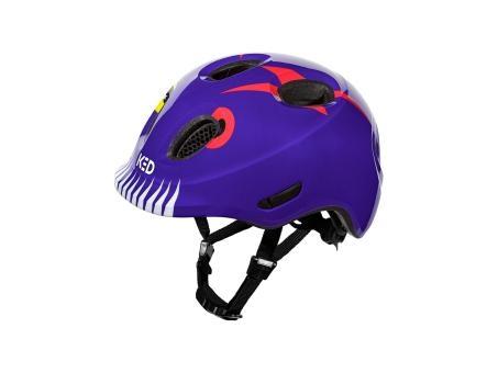 KED Meggy Spark Helm | violett/rosa | 45-50 cm | Fahrradbekleidung