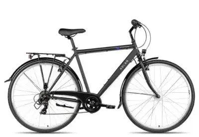 Adler Stanford | schwarz | 55 cm | Trekkingräder