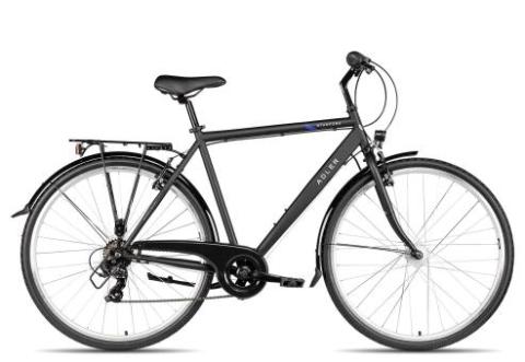 Adler Stanford | schwarz | 50 cm | Trekkingräder