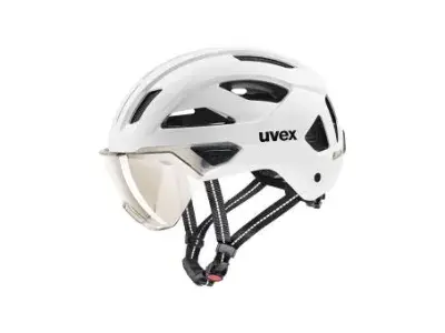 Uvex Stride Visor Helm | weiß | 56-59 cm | Fahrradbekleidung