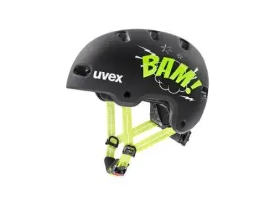 Uvex Kid 4 Style Helm | schwarz/grau | 55-58 cm | Fahrradbekleidung