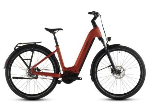 Cube Touring Hybrid Comfort SLX 800 Wave 2026 | chilli´n´chrome | 58 cm | E-Cityräder