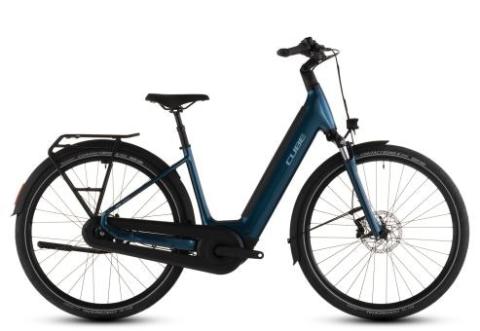 Cube Supreme RT Hybrid Comfort EX 600 Wave 2026 | nautica´n´prism | 42 cm | E-Cityräder