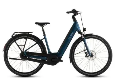Cube Supreme RT Hybrid Comfort EX 600 Wave 2026 | nautica´n´prism | 54 cm | E-Cityräder