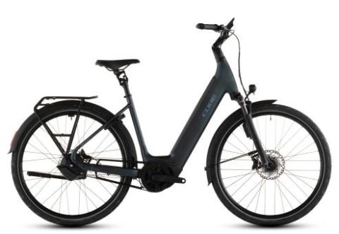 Cube Supreme Hybrid Deluxe SLT 600 Wave 2026 | metalblue´n´reflex | 58 cm | E-Cityräder
