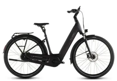 Cube Supreme Hybrid Comfort PRO 600 Wave 2026 | grey´n´chrome | 42 cm | E-Cityräder