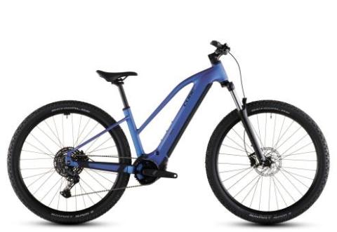 Cube Reaction Hybrid ONE 800 Trapez 2026 | blueiris´n´reflect | S | E-Hardtail-Mountainbikes