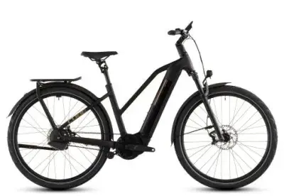 Cube Kathmandu Hybrid Comfort SLX 800 Trapez 2026 | solareclipse´n´gold | 46 cm | E-Cityräder