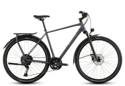 Cube Kathmandu EXC 2026 | metallicgrey´n´chrome | 46 cm | Trekkingräder