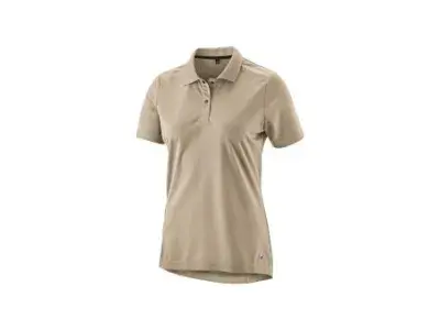 Gonso Pederoa Poloshirt W | braun/beige | 46 cm | Fahrradbekleidung