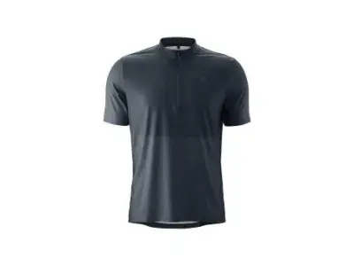 Gonso Adventure Jersey HZ Men | schwarz/grau | L | Fahrradbekleidung
