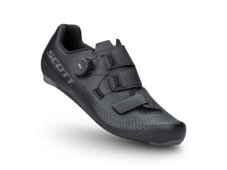 Scott Road Team Boa Schuhe | schwarz/grau | 40 | Fahrradbekleidung