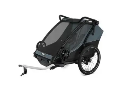 Thule Chariot Cab Kindersportwagen für 2 Kinder | Kinderanhänger