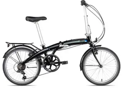 Chirp Dolphin 6 | black/grey/silver | unisize | Falträder