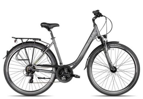 Adler Verona Wave | graniteblack matt | 50 cm | Trekkingräder