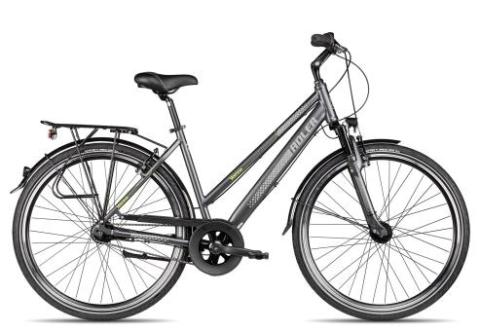 Adler Verona NEXUS Trapez | graniteblack matt | 45 cm | Cityräder