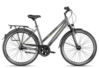Adler Verona NEXUS Trapez | graniteblack matt | 45 cm | Cityräder
