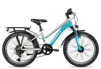 Axess Adventure 6 20 Trapez | silver/turquoise | 29 cm | Fahrräder