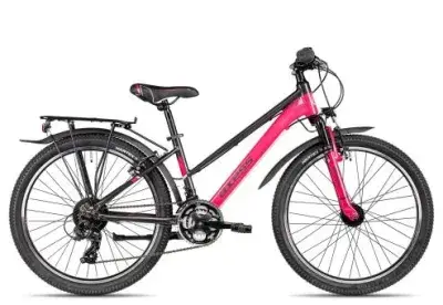 Axess Adventure 18 24 Trapez | grey pink | 34 cm | Fahrräder