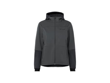 Vaude Qimsa Hooded Softshell Jacket WMS | schwarz/grau | 44 cm | Fahrradbekleidung