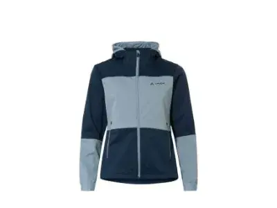 Vaude Qimsa Hooded Softshell Jacket WMS | blau | 44 cm | Fahrradbekleidung