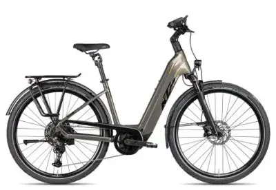 KTM Macina Magic X Pro Wave 2026 | olive pearl/black orange | 46 cm | E-Trekkingräder
