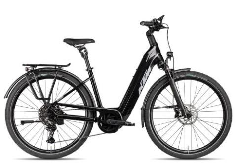 KTM Macina Magic Pro Wave 2026 | flaming black/grey white | 43 cm | E-Trekkingräder