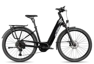 KTM Macina Magic Pro Wave 2026 | flaming black/grey white | 43 cm | E-Trekkingräder