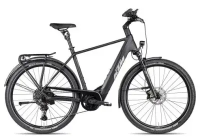 KTM Macina Gran PRO 2026 | galaxy dust matt/silver petrol | 46 cm | E-Trekkingräder