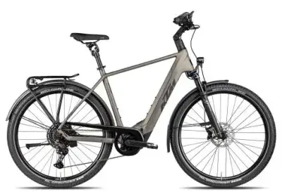 KTM Macina Gran PRO 2026 | olive pearl matt/black lemon | 46 cm | E-Trekkingräder