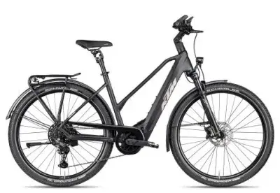 KTM Macina Gran PRO Trapez 2026 | galaxy dust matt/silver petrol | 51 cm | E-Trekkingräder