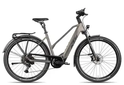KTM Macina Gran PRO Trapez 2026 | olive pearl matt/black lemon | 51 cm | E-Trekkingräder