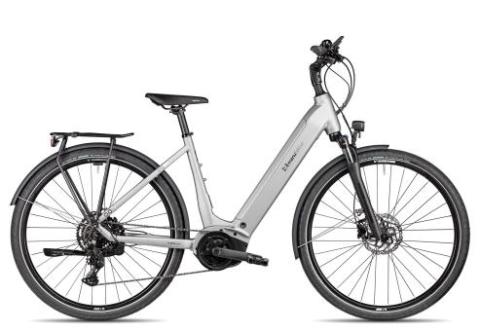 2R Manufaktur ETX 9 Wave | sonic silver matt | 45 cm | E-Trekkingräder