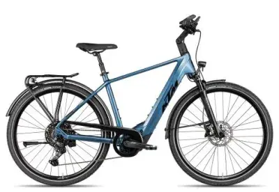 KTM Macina Tour CX 610 2025 | steel blue/black orange | 60 cm | E-Trekkingräder