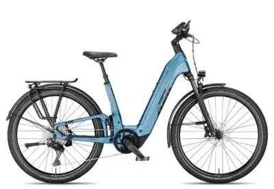 KTM Macina Style FS Prime Wave 2025 | steel blue matt/black | 51 cm | E-Trekkingräder