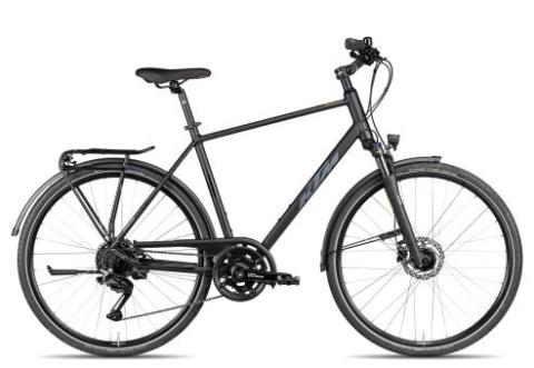KTM Saragossa 2025 | black matt/grey orange | 51 cm | Trekkingräder
