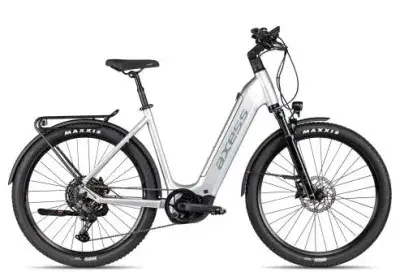 Axess Rotation | quiksilver matt/laser/black | 18 Zoll | E-Hardtail-Mountainbikes