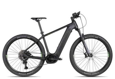 Axess Element | black matt/darkrainbow/green | 23 Zoll | E-Hardtail-Mountainbikes